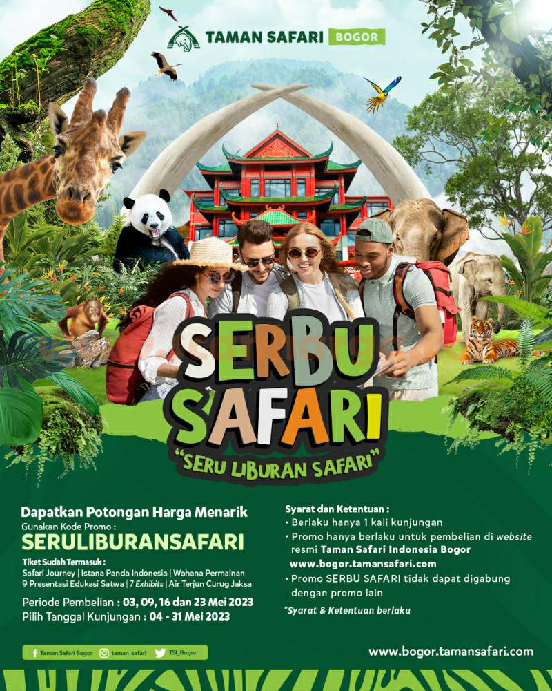 paket wisata taman safari dari jakarta